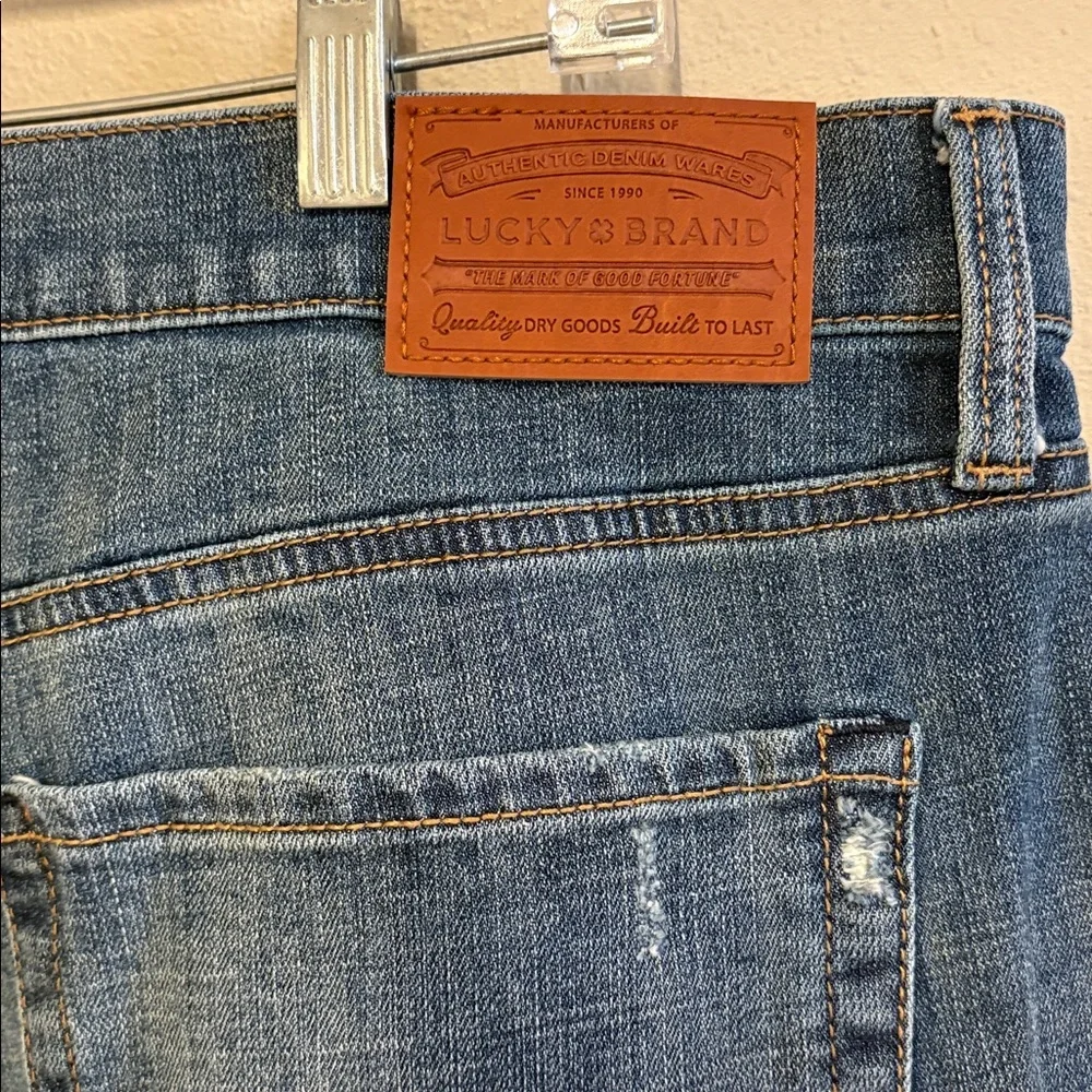 Mens Lucky Brand 181 Relaxed Straight Jeans 42 X 34